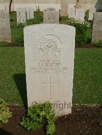 Cairo War Memorial Cemetery - Hacche, Cecil James