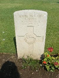 Cairo War Memorial Cemetery - Hanly, James