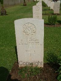 Cairo War Memorial Cemetery - Henderson, Athol Osbert