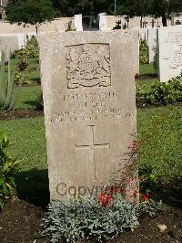 Cairo War Memorial Cemetery - Lee, John James