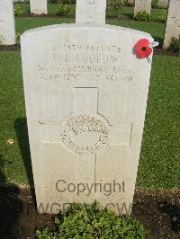 Cairo War Memorial Cemetery - Ludlow, Oliver James