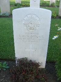 Cairo War Memorial Cemetery - McDougall, John William