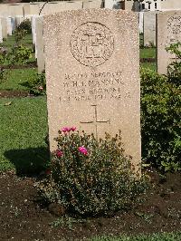 Cairo War Memorial Cemetery - Manning, William Henry Thomas