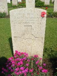 Cairo War Memorial Cemetery - Marshall, Theodore Charles William