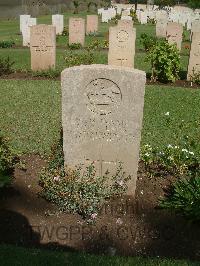 Cairo War Memorial Cemetery - McAllister, P