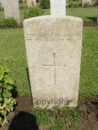 Cairo War Memorial Cemetery - McCarthy, M