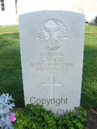 Cairo War Memorial Cemetery - McKay, A