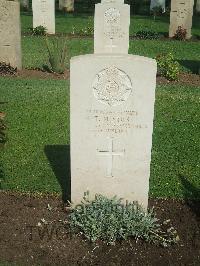 Cairo War Memorial Cemetery - Minton, T