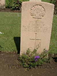 Cairo War Memorial Cemetery - Morrison, Roderick