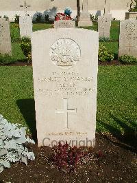 Cairo War Memorial Cemetery - Parker, Kenneth Alexander