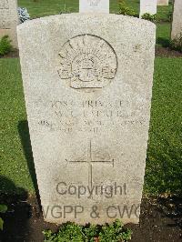 Cairo War Memorial Cemetery - Parker, William Charles