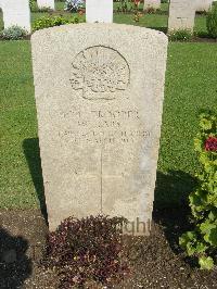 Cairo War Memorial Cemetery - Raby, W