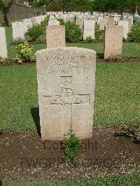 Cairo War Memorial Cemetery - Simner, A