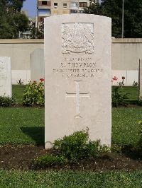 Cairo War Memorial Cemetery - Thompson, A