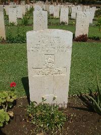 Cairo War Memorial Cemetery - Tilbury, Frederick John