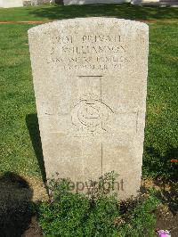 Cairo War Memorial Cemetery - Williamson, J