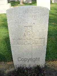 Cairo War Memorial Cemetery - Wright, G