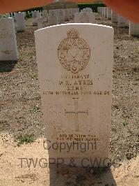 Heliopolis War Cemetery - Ayres, William Richard