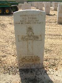 Heliopolis War Cemetery - Baker, Ivan George