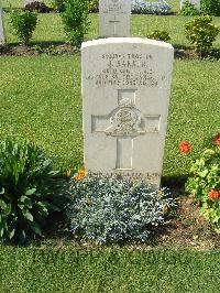 Heliopolis War Cemetery - Barker, Joseph