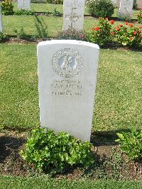 Heliopolis War Cemetery - Bester, P A V