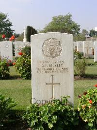 Heliopolis War Cemetery - Bickley, George Foale