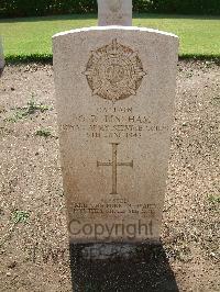 Heliopolis War Cemetery - Bingham, Oliver Rupert