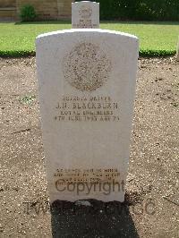 Heliopolis War Cemetery - Blackburn, James Nelson