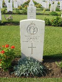 Heliopolis War Cemetery - Blacker, John Turton