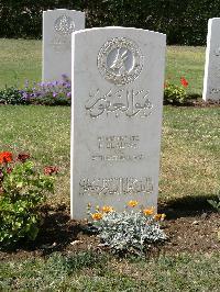 Heliopolis War Cemetery - Blauws, Frederick