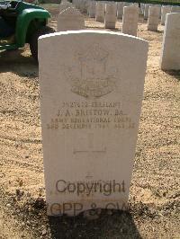 Heliopolis War Cemetery - Bristow, John Alan