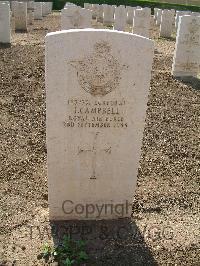 Heliopolis War Cemetery - Campbell, John