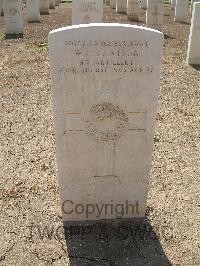 Heliopolis War Cemetery - Cantlon, William Frederick