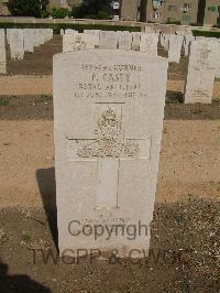 Heliopolis War Cemetery - Casey, Patrick