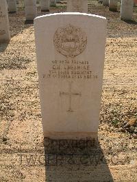 Heliopolis War Cemetery - Cheshire, Cyril Henry