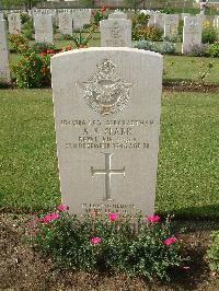 Heliopolis War Cemetery - Clark, Alfred Stanley