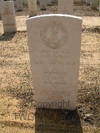 Heliopolis War Cemetery - Cohen, Sam M.