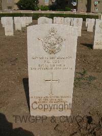 Heliopolis War Cemetery - Cox, Frederick George