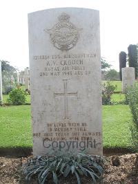 Heliopolis War Cemetery - Crouch, Allan Victor