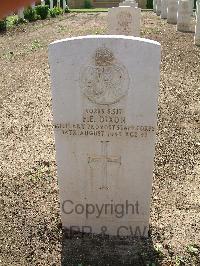 Heliopolis War Cemetery - Dixon, Frank Edward