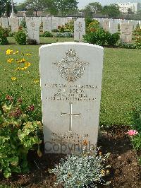 Heliopolis War Cemetery - Dodds, Walter Edward