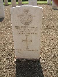 Heliopolis War Cemetery - Donaldson, William Matthew