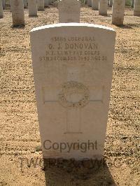 Heliopolis War Cemetery - Donovan, Oliver John