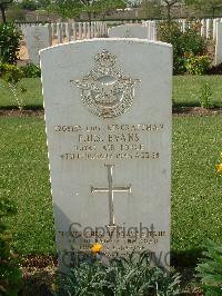 Heliopolis War Cemetery - Evans, Frederick Hopkin Smith