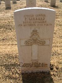 Heliopolis War Cemetery - Gerrard, Phillip