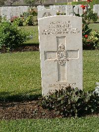 Heliopolis War Cemetery - Hassall, George Samuel