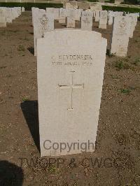 Heliopolis War Cemetery - Heydenreik, Christoffer