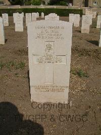 Heliopolis War Cemetery - Hill, Joseph George