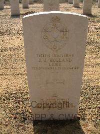 Heliopolis War Cemetery - Holland, John James