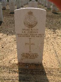 Heliopolis War Cemetery - Johnson, Stanley Maurice